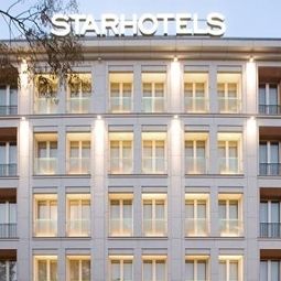 Vue extérieure Starhotels Rosa Grand Fotos