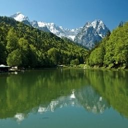 Widok z hotelu Riessersee Garmisch Fotos