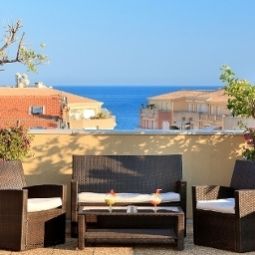 Terrasse Quality Hotel Mediterranee Fotos