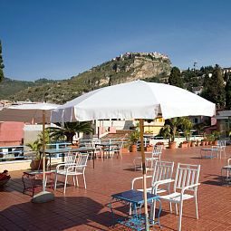 Терраса Continental Taormina Centro Fotos