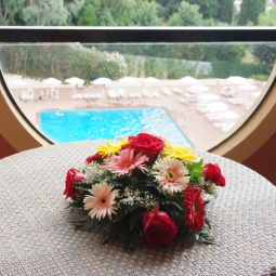 Terraza Atahotel Villa Pamphili Fotos