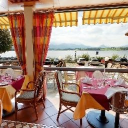 Breakfast room within restaurant Am Hopfensee Fotos