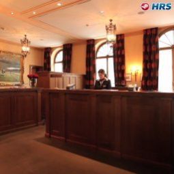 Reception Les Trois Rois Grand Hotel Fotos