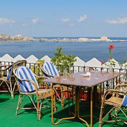 Frühstücksraum im Restaurant Sofitel Cecil Alexandria Fotos