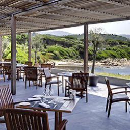 Sala colazione nel ristorante Sofitel Golfe d'Ajaccio Thalassa sea & spa Fotos