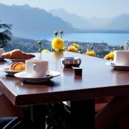 Терраса Hôtel du Léman Fotos