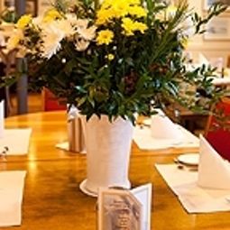 Sala colazione Schweizerhof Fotos