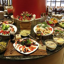 Frühstücksraum im Restaurant Mercure Budapest City Center Hotel Fotos