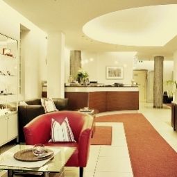 Recepción Mercure Hotel Kaiserhof Frankfurt City Center Fotos