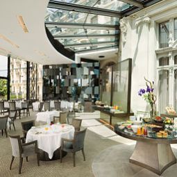 Sala colazione nel ristorante Beau-Rivage Palace Fotos
