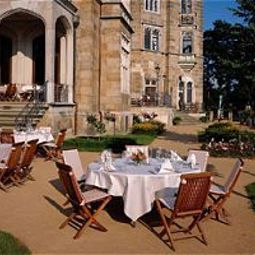 Terrasse Kavaliershaus zu Schloss Eckberg Fotos