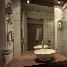 Cuarto de baño Parkhotel Am Posthof Fotos