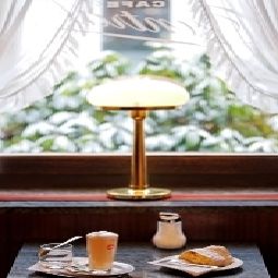 Frühstücksraum im Restaurant Central Fotos