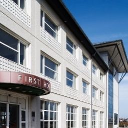 Außenansicht First Hotel Aalborg Fotos