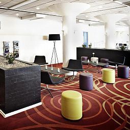 Empfang First Hotel Aalborg Fotos