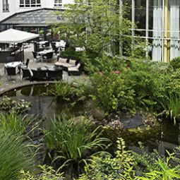 Terrasse Mercure Hotel Atrium Hannover Fotos