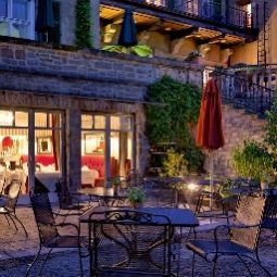 Terrasse Althoff Schlosshotel Lerbach Fotos