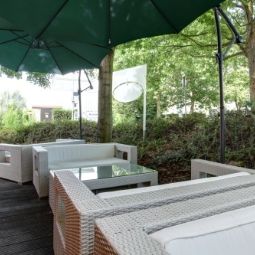 Terrasse Toskana Fotos