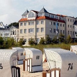 Фасад Strandhotel Bansiner Hof Fotos