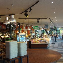 Salle du petit-déjeuner située dans le restaurant Autobahn-Rasthaus Hünxe Ost Marché Hotel Hünxe Fotos