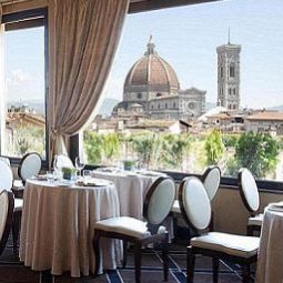Sala colazione nel ristorante Baglioni Grand Hotel Fotos