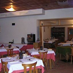 Frühstücksraum im Restaurant Alle Piramidi Fotos