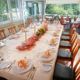 Sala de banquetes Lüdenbach Restaurant Hotel Fotos