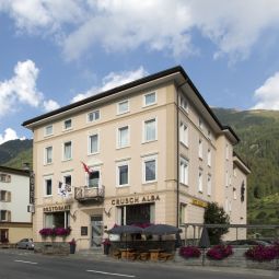 Widok zewnętrzny Hotel Crusch Alba Fotos