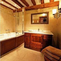 Camera da bagno Ferme de la Ranconniere Chateaux et Hotels Collection Fotos