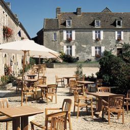 Terrazza Ferme de la Ranconniere Chateaux et Hotels Collection Fotos