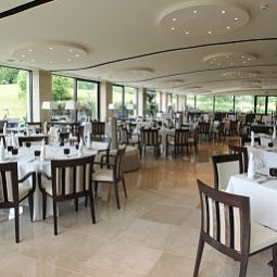 Sala colazione nel ristorante Celtic Manor Resort Fotos