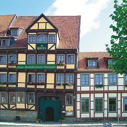 Zur Goldenen Sonne Кведлинбург 