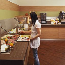 Breakfast room within restaurant ibis Koblenz City Fotos