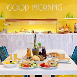 Sala de desayuno en el restaurante ibis Styles Duesseldorf-Neuss (ex all seasons) Fotos