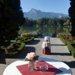 Ausblick Schloss Leopoldskron - Meierhof Fotos
