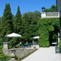 Terrasse Schloss Leopoldskron - Meierhof Fotos
