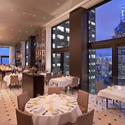 Sala de desayuno en el restaurante Sofitel Melbourne on Collins Fotos