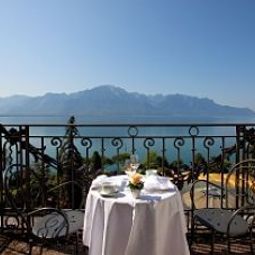 Terrasse Fairmont Le Montreux Palace Fotos