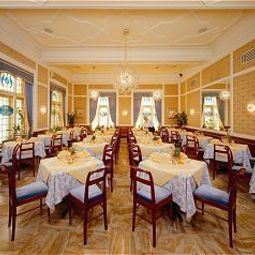 Sala de desayuno en el restaurante Europa Splendid 3*s Fotos