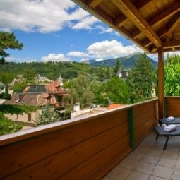 Widok z hotelu Flora Fotos