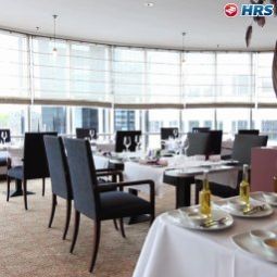 Frühstücksraum im Restaurant The Manhattan Hotel Rotterdam Fotos