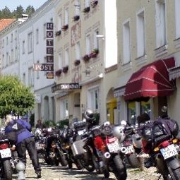 Widok z hotelu Zur Post Greenline Fotos