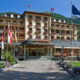 Vista exterior Grand Hotel Zermatterhof Fotos
