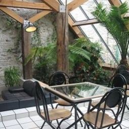 Vista interior Saint-Nicolas Fotos