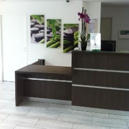 Recepción Kyriad Montpellier Aeroport Fotos