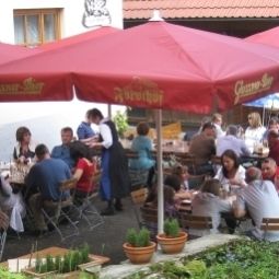 Terrasse Forsthof Land-gut-Hotel Fotos