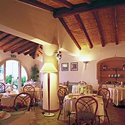 Sala colazione nel ristorante Pellicano D'Oro Fotos