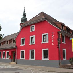 Vista esterna Hochdorfer Hirschen Fotos