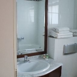 Salle de bains Lindenau Landhotel Fotos