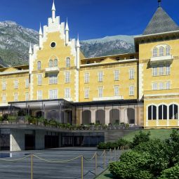 Außenansicht Billia Grand Hotel Fotos